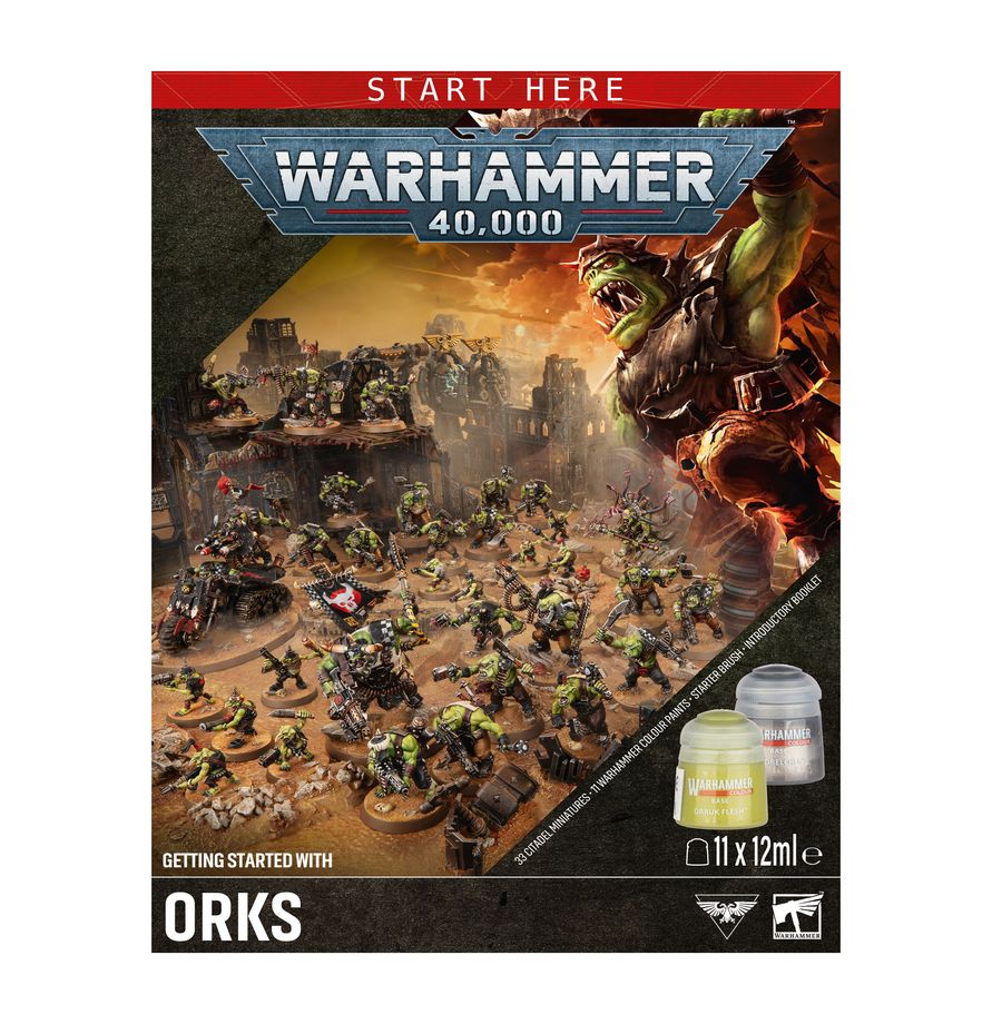 Warhammer 40,000 Getting Started with Orks (Inglés)