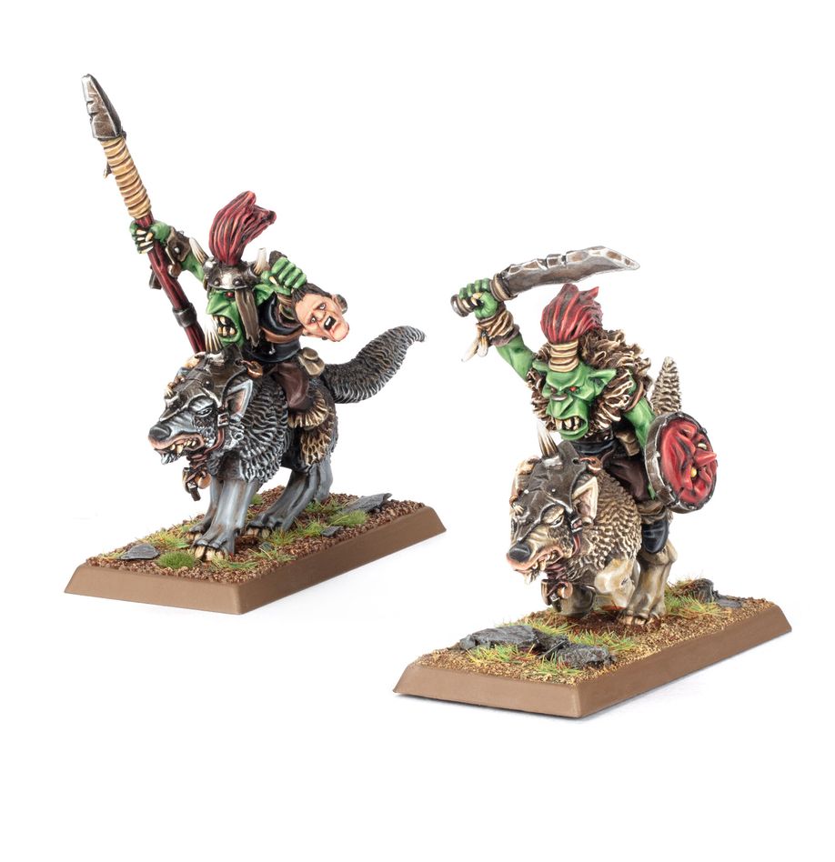 Jefes Jinetes de Lobo Goblins