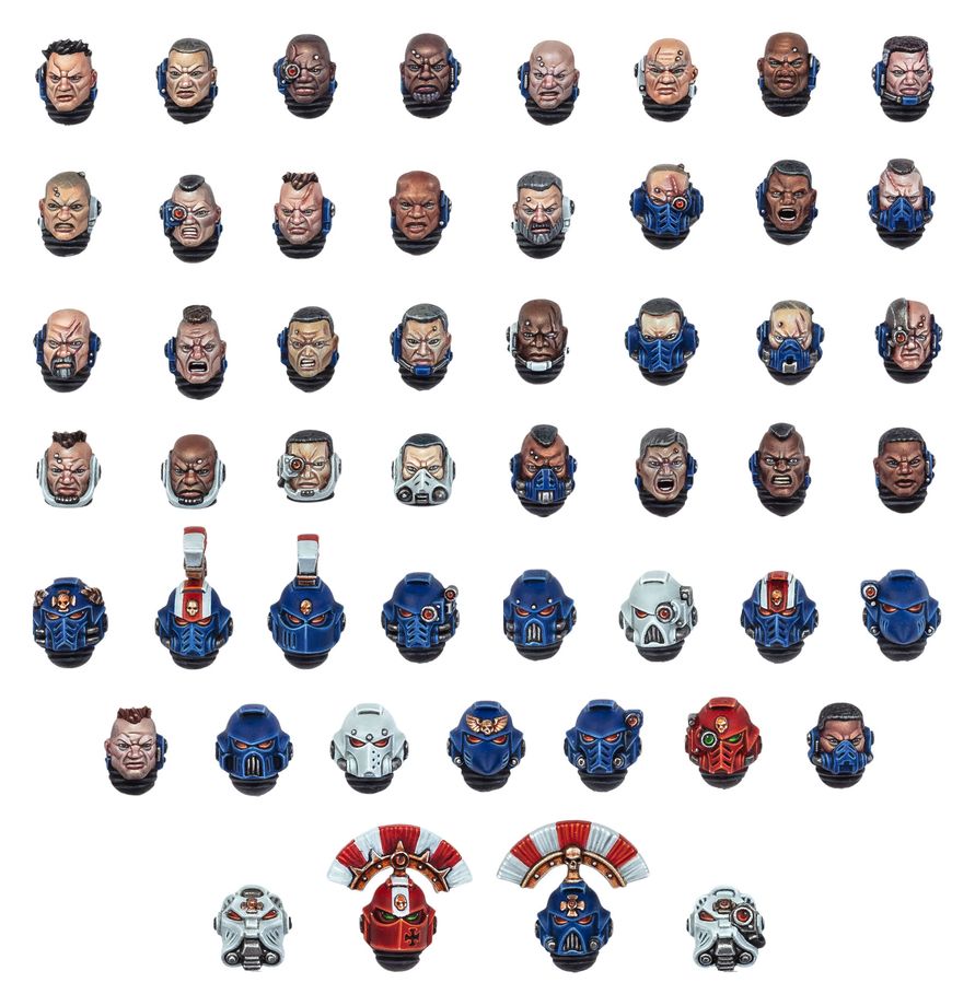 Cabezas de Marines Espaciales