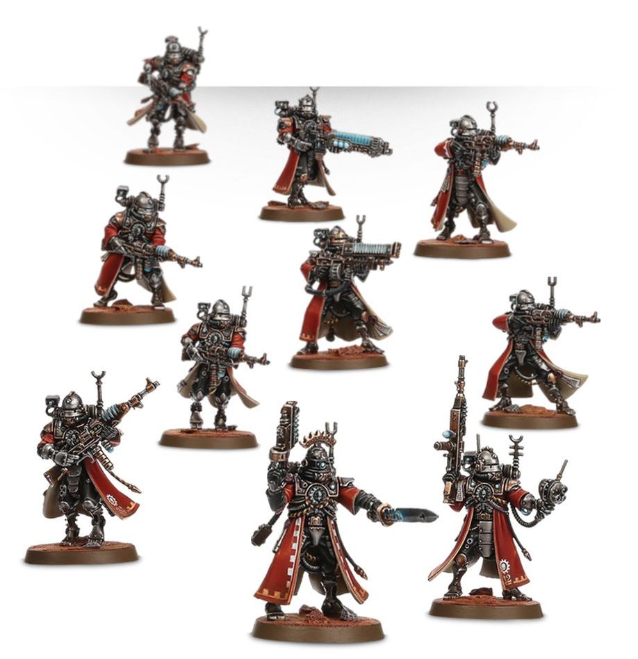 Exploradores Skitarii / Vanguardia Skitarii