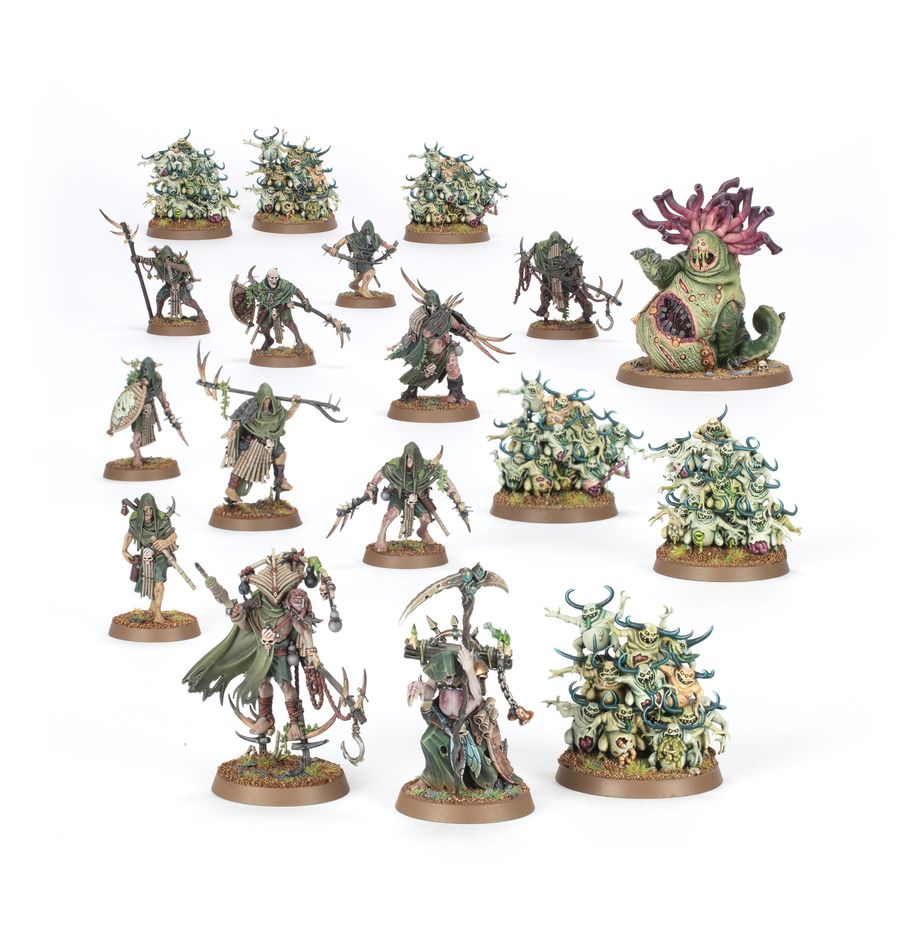 Punta de lanza: Agusanados de Nurgle – Célula Bubónica
