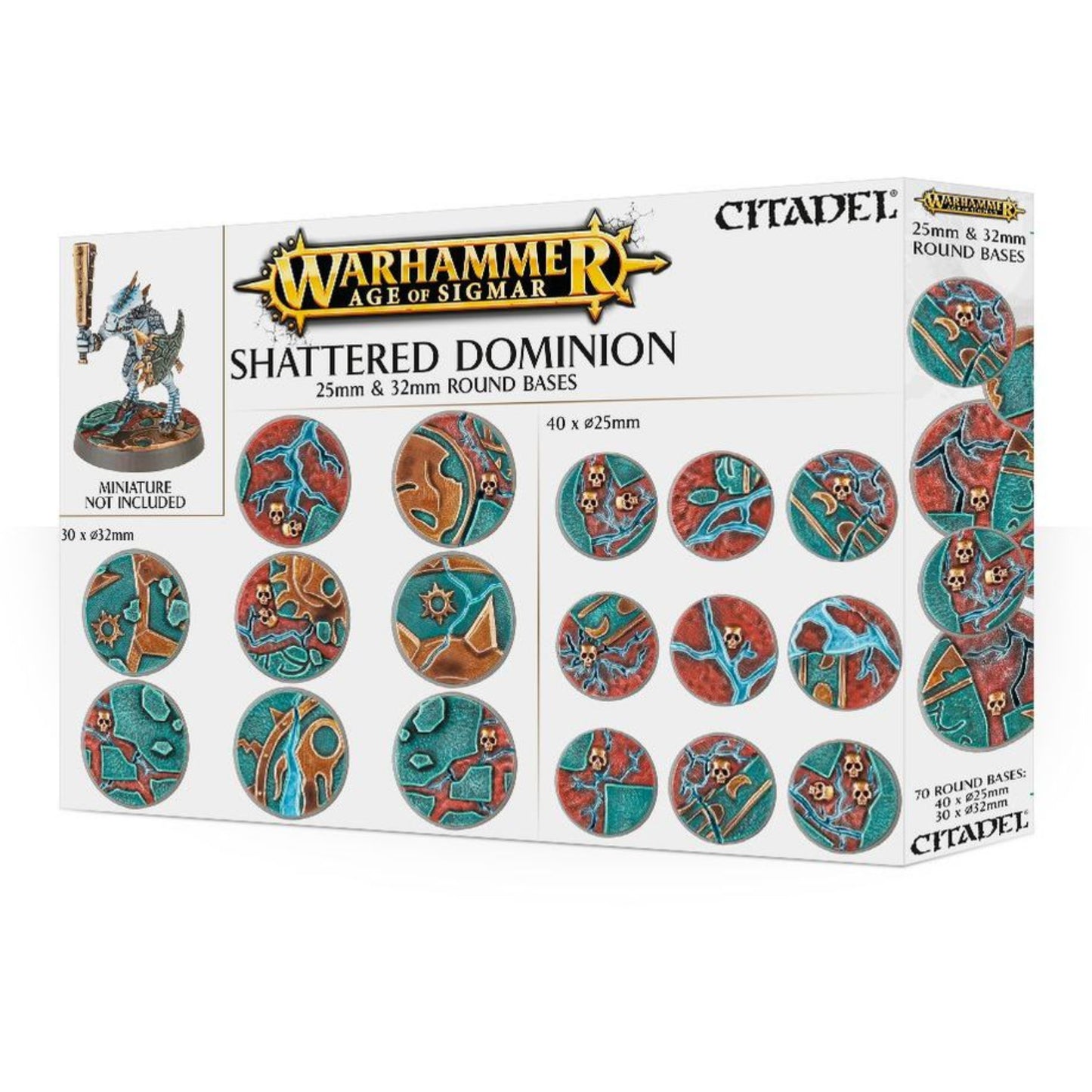 Peanas Redondas Shattered Dominion 25 y 32 mm