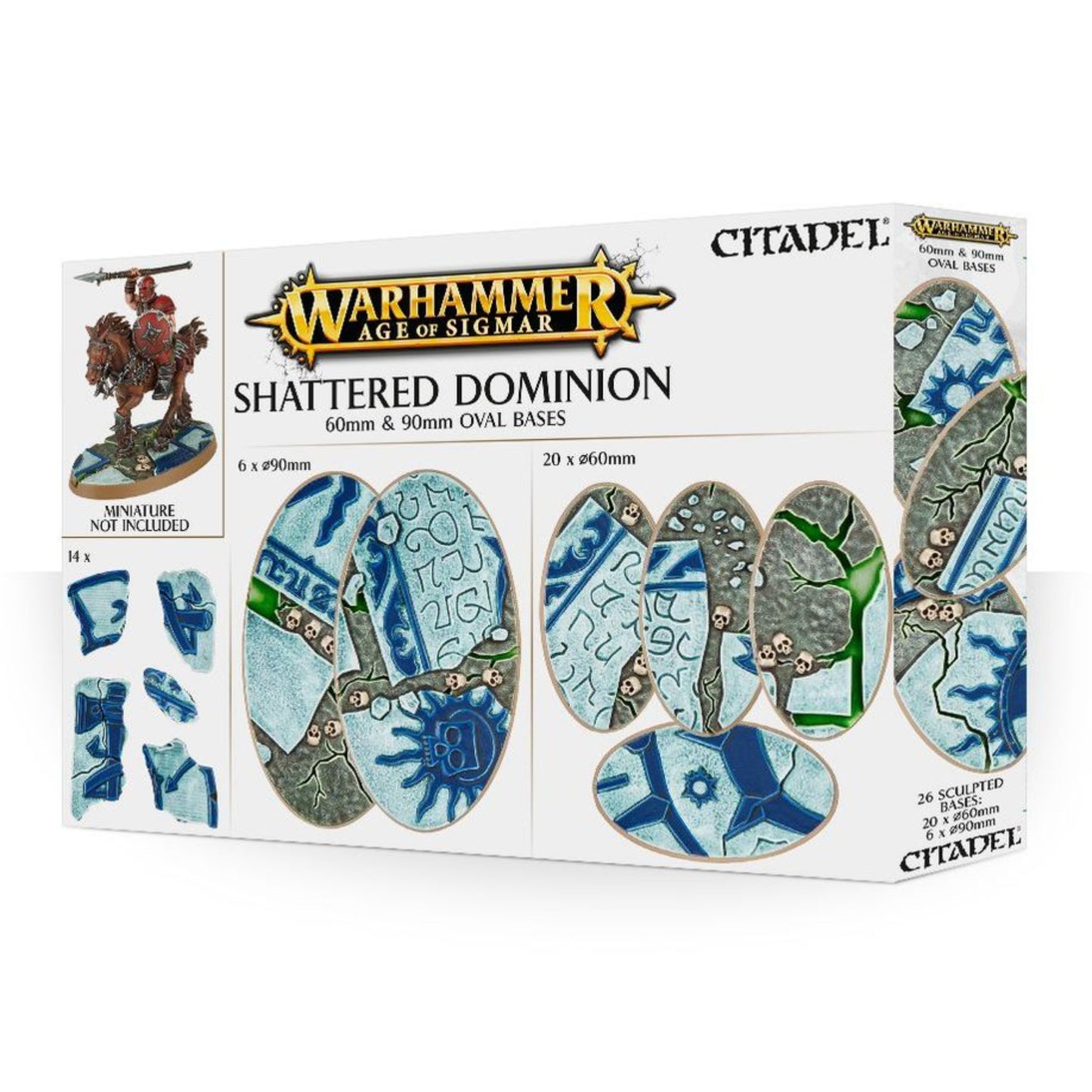 Peanas Ovaladas: Shattered Dominion 60 y 90 mm