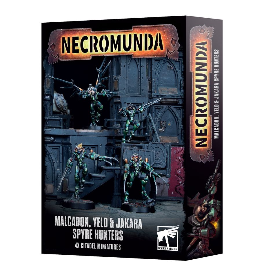 Malcadon, Yeld y Jakara Spyre Hunters