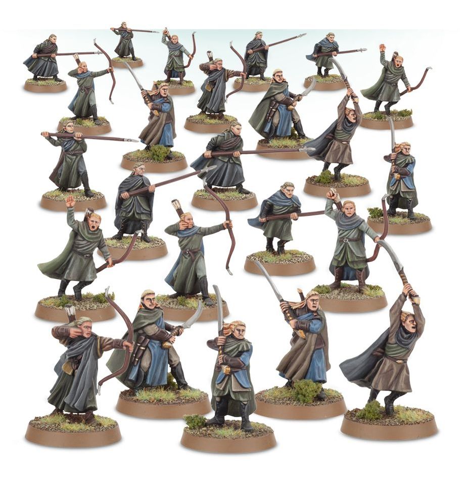 Guerreros Elfos del Bosque de Lothlórien