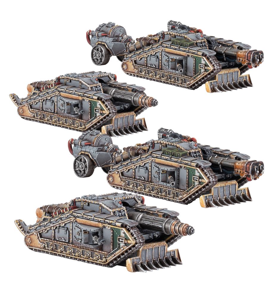 Malcador Infernus y Cazatanques Valdor