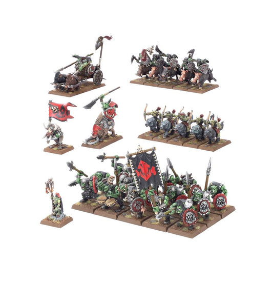 Tribus Orcos y Goblins: Fuerza de Batalla