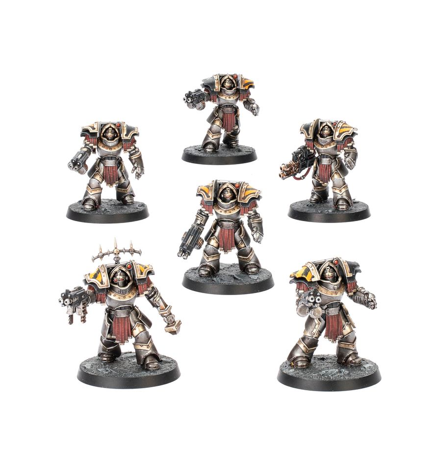 Exterminadores Cataphractii: Puños de Energia