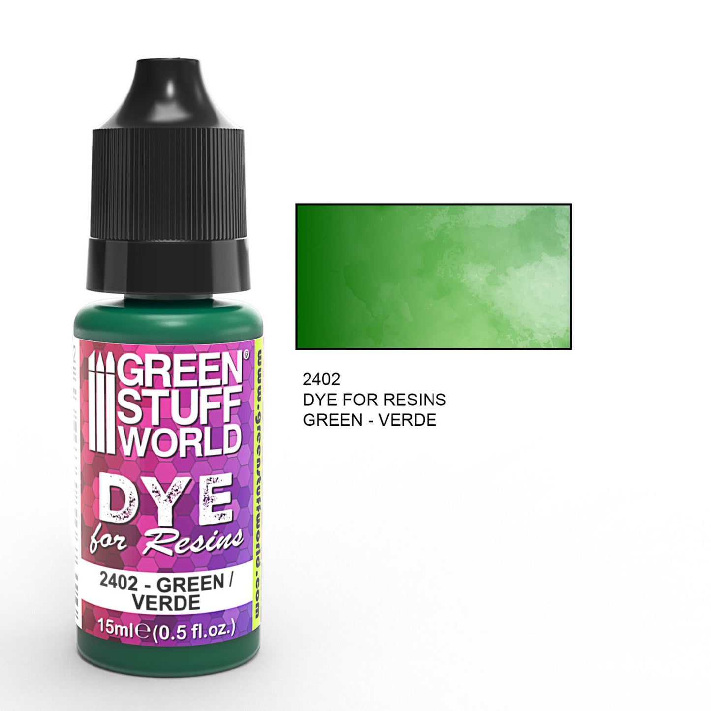 Colorante para Resinas VERDE