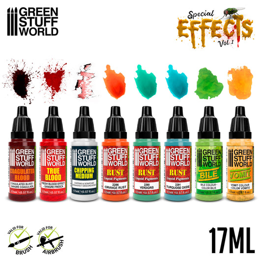 Set Pintura - Efectos especiales Vol. 1