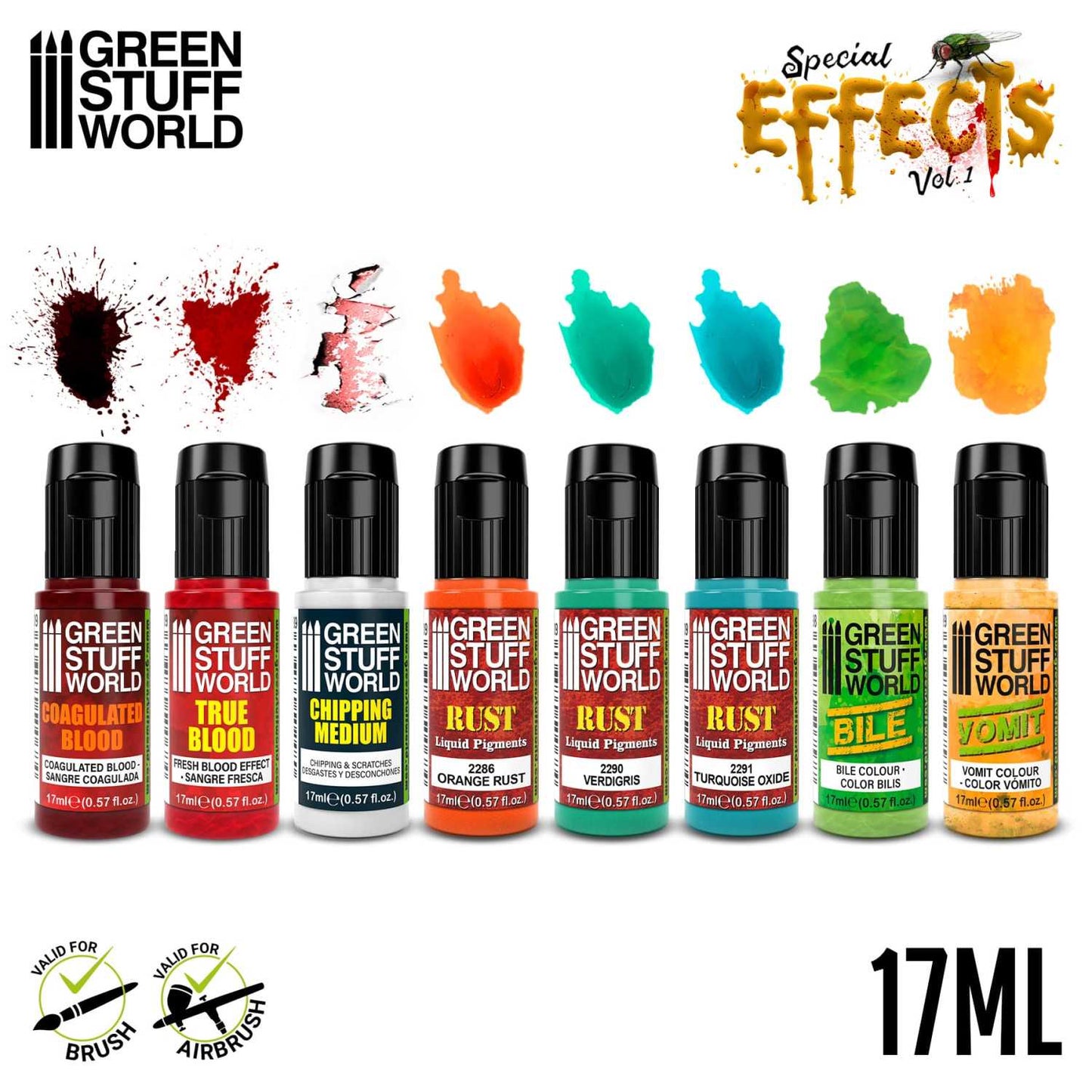Set Pintura - Efectos especiales Vol. 1