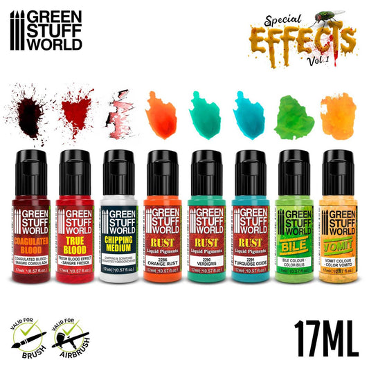 Set Pintura - Efectos especiales Vol. 1