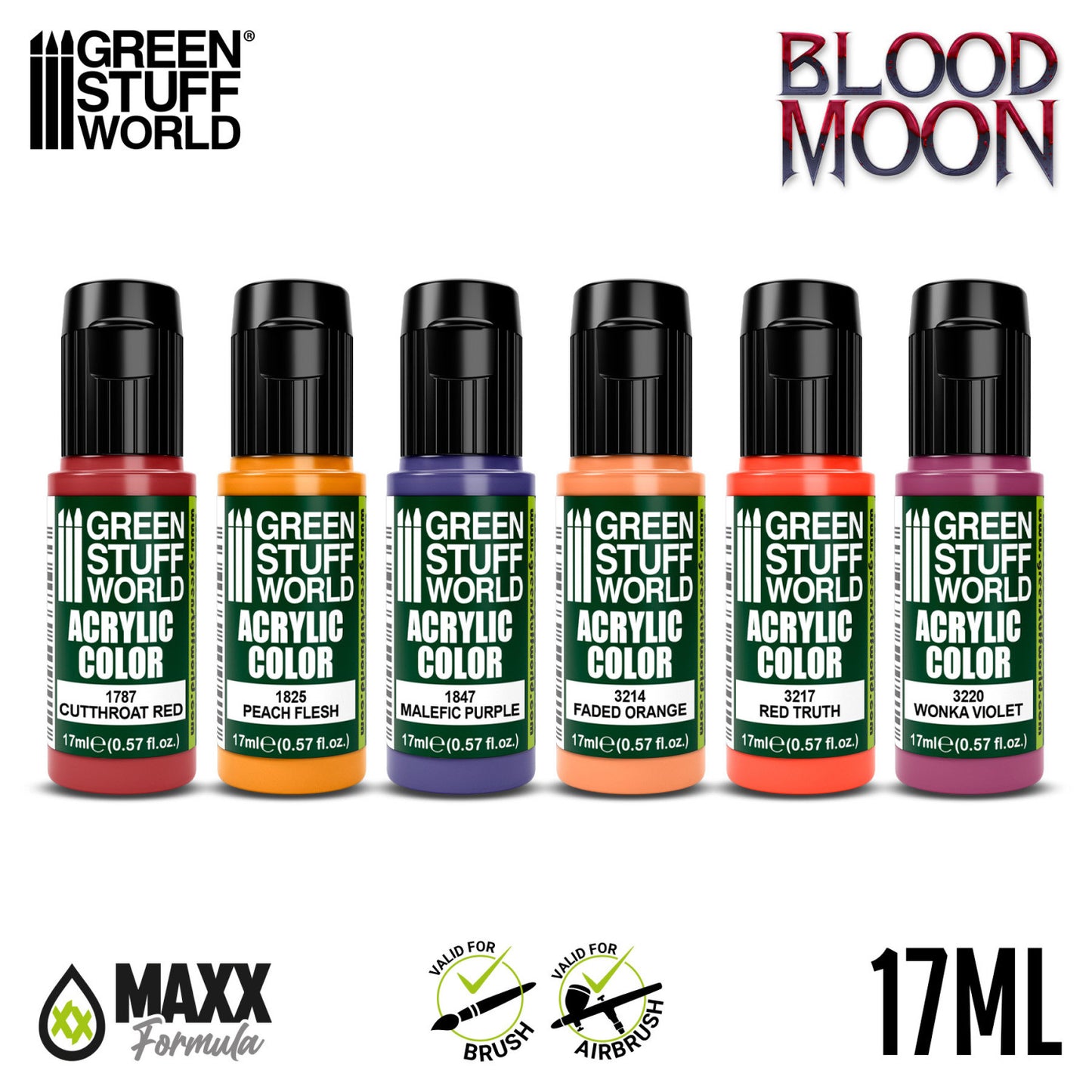Set Pintura - Blood Moon