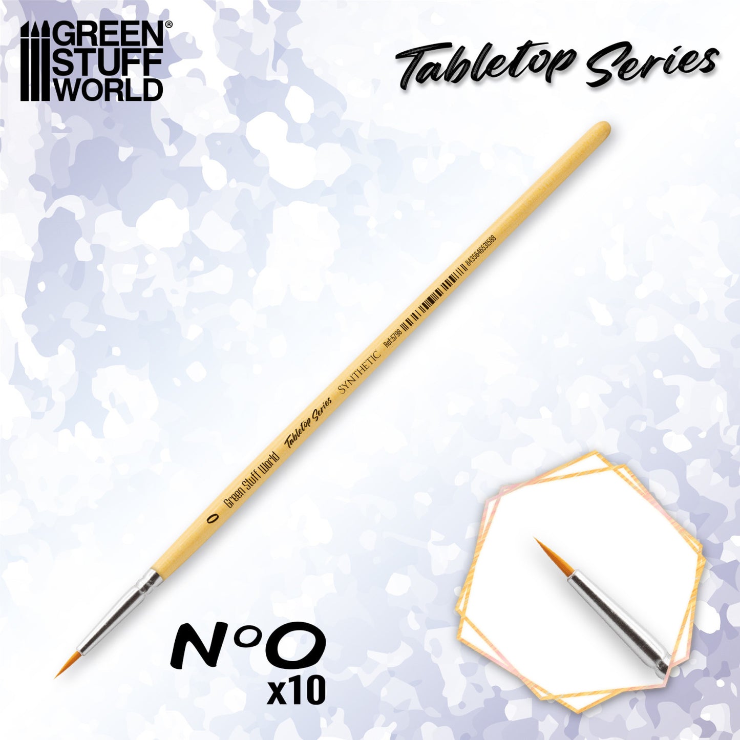 TABLETOP SERIES Pincel Sintetico 0