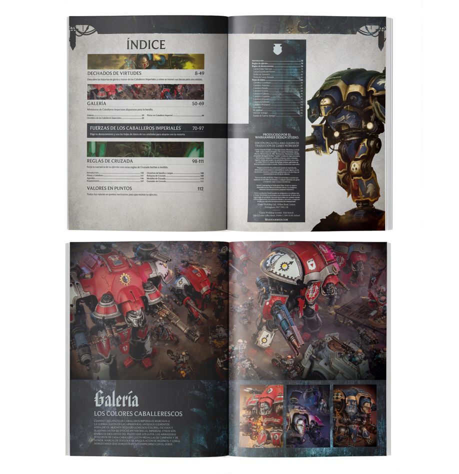 Codex: Caballeros Imperiales (Español)