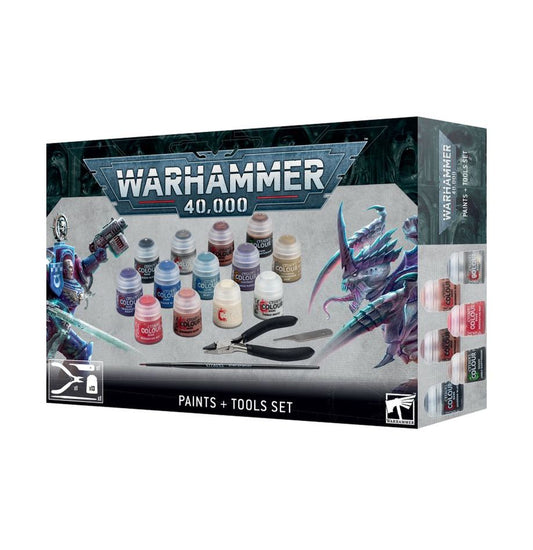 Set de Pinturas y Herramientas Warhammer 40K