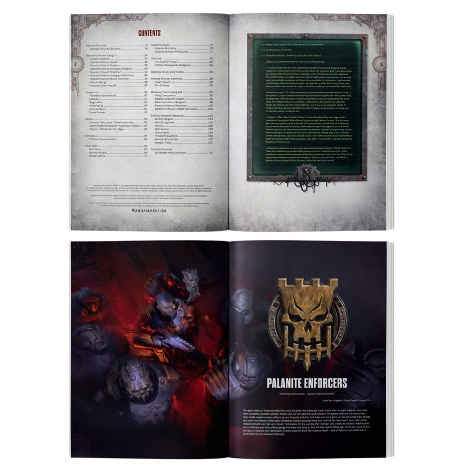 Necromunda: Bastions of Law (Inglés)