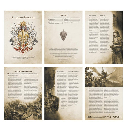Arcane Journal: Reino de Bretonia (Inglés)