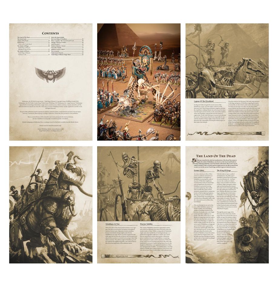 Arcane Journal: Reyes Funerarios de Khemri (Inglés)
