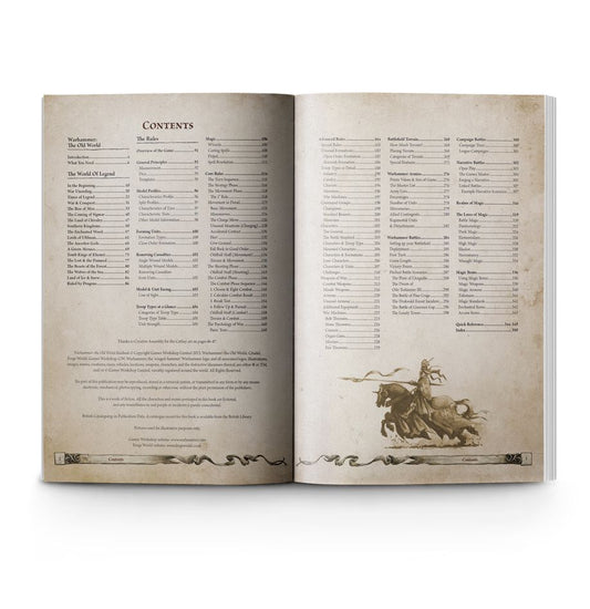 Reglamento: The Old World (Inglés)