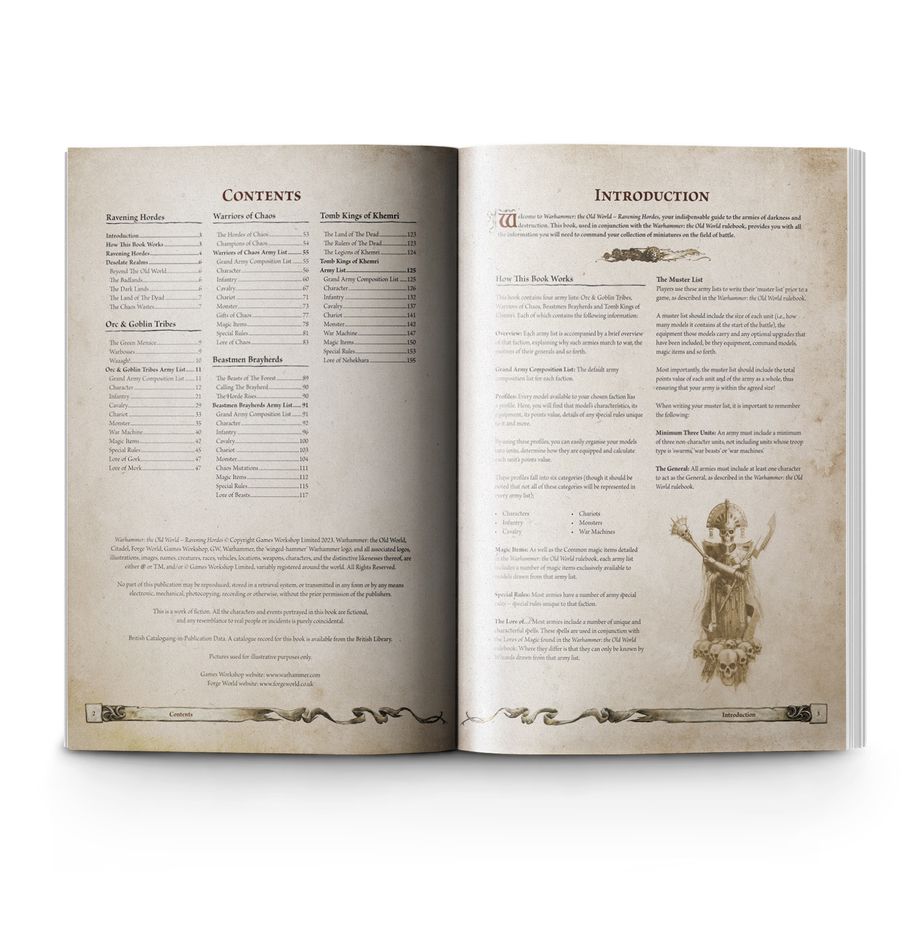 The Old World: Ravenging Hordes (Inglés)