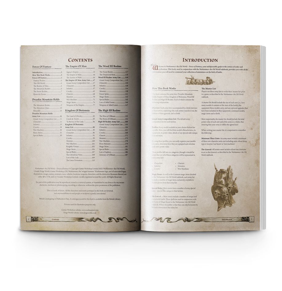 The Old World: Forces of Fantasy (Inglés)