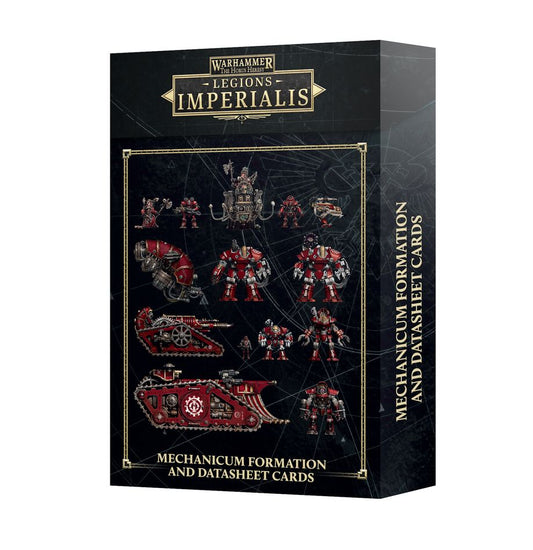 Tarjetas de Datos y Formaciones: Mechanicum (Inglés)