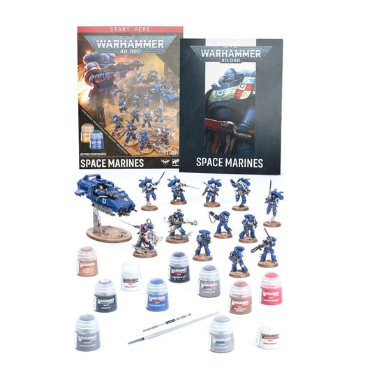 Warhammer 40,000 Getting Started with Space Marines (Inglés)