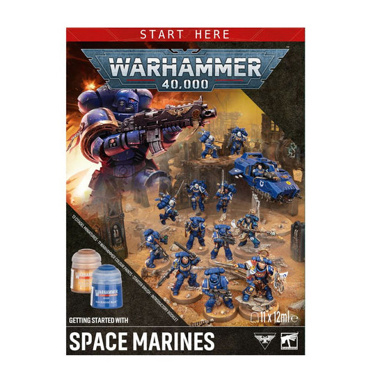 Warhammer 40,000 Getting Started with Space Marines (Inglés)