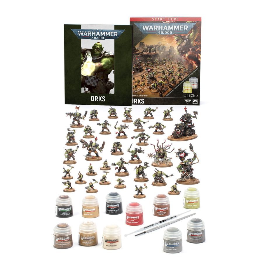 Warhammer 40,000 Getting Started with Orks (Inglés)