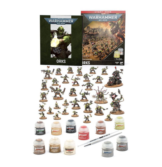 Warhammer 40,000 Getting Started with Orks (Inglés)
