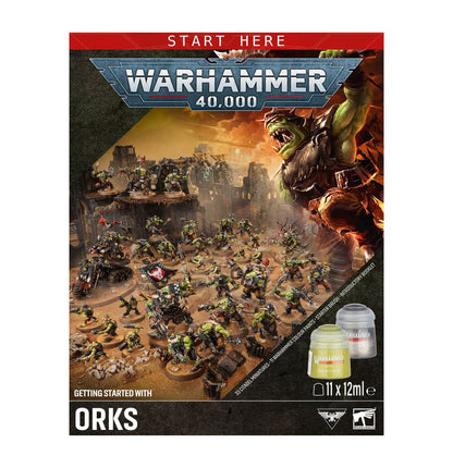 Warhammer 40,000 Getting Started with Orks (Inglés)