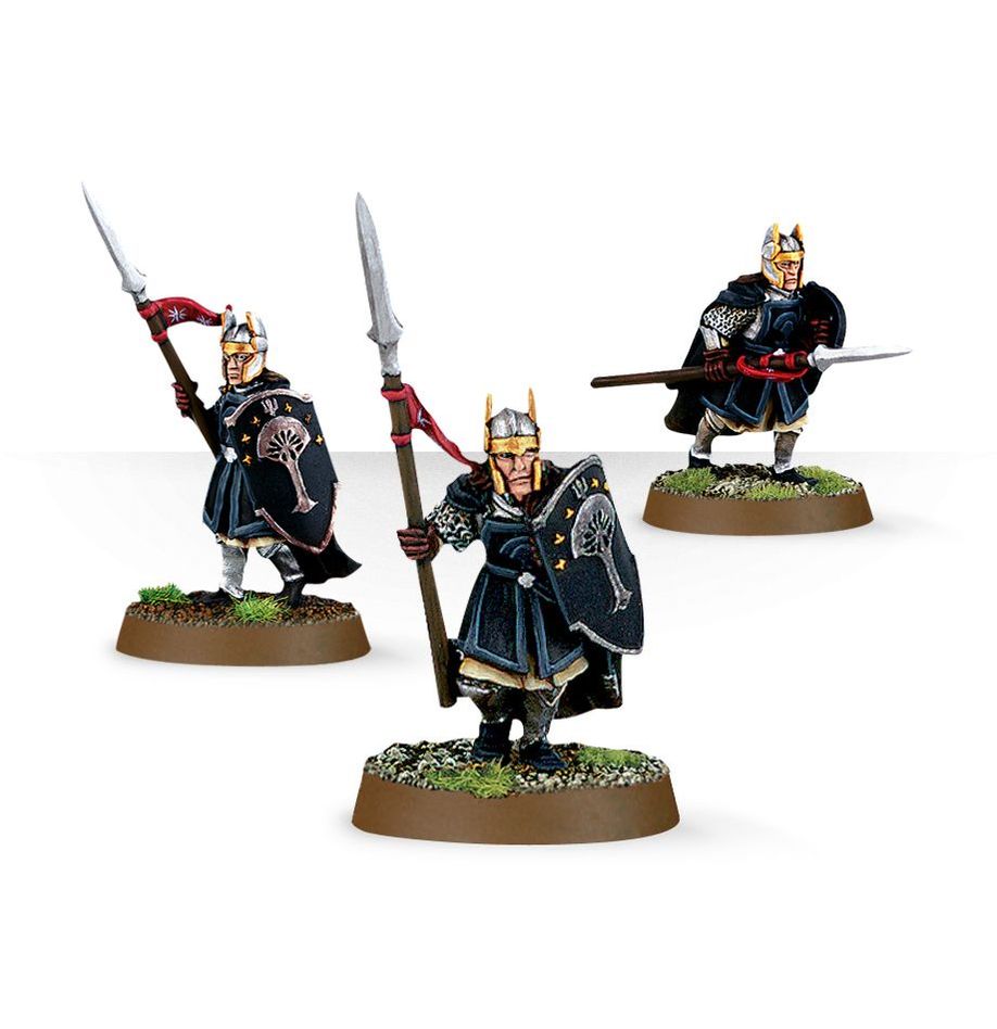 Guerreros de Númenor con Lanzas