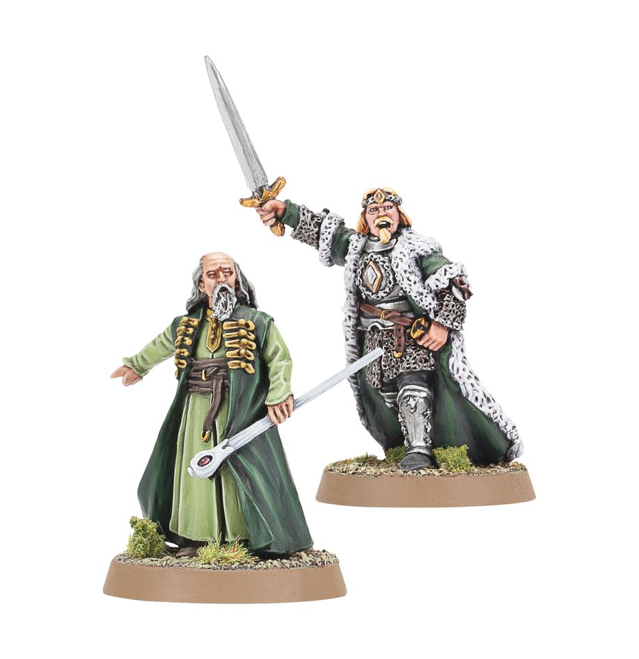Rey Arvedui y Malbeth el Vidente