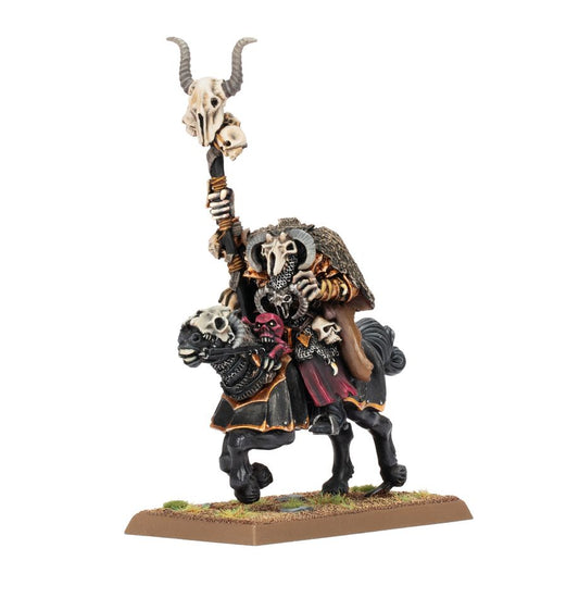 Hechicero del Caos en Montura del Caos