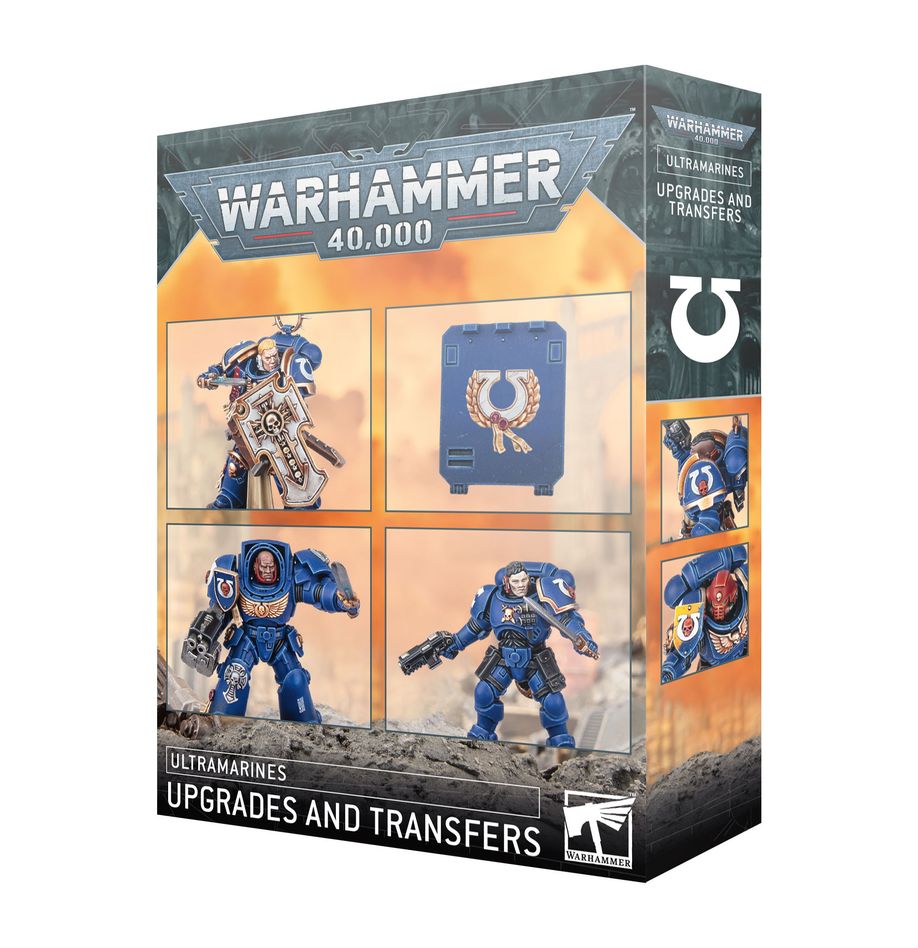 Pack de Mejoras y Calcomanias: Ultramarines
