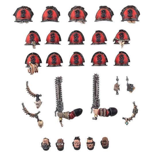 Mejoras y calcomanías para Corsarios Rojos