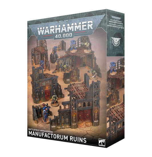 Campo de batalla Armageddon: Ruinas de Manufactorum
