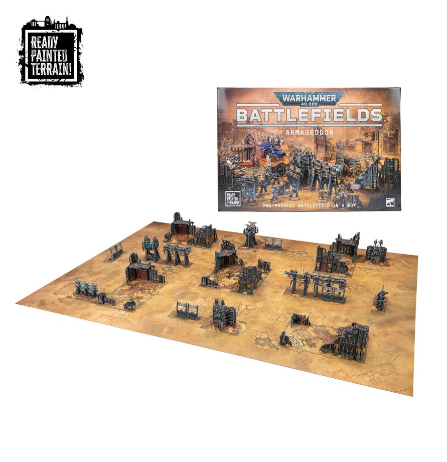 Campos de batalla: Armageddon - prepintado