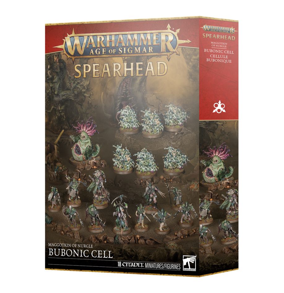 Punta de lanza: Agusanados de Nurgle – Célula Bubónica