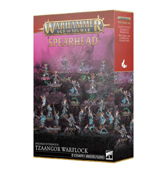 Punta de lanza de Discípulos de Tzeentch: Bandada de guerra Tzaangor