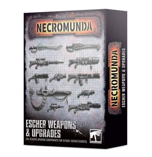 Armas y Mejoras: Escher