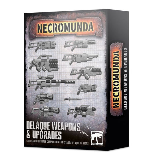 Armas y Mejoras: Delaque