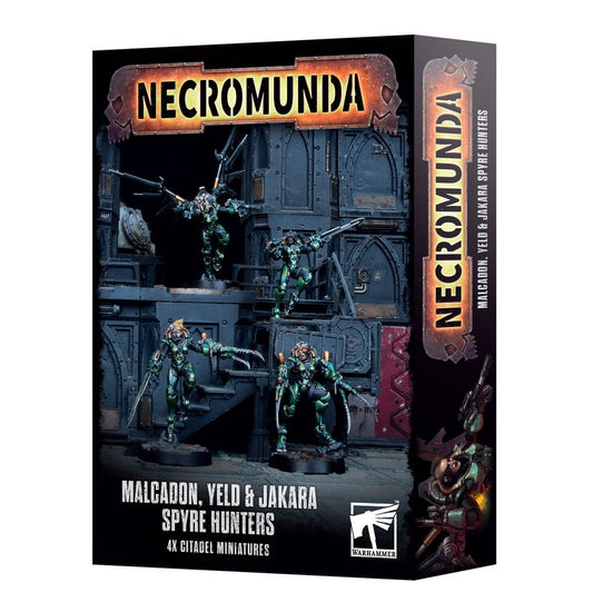 Malcadon, Yeld y Jakara Spyre Hunters