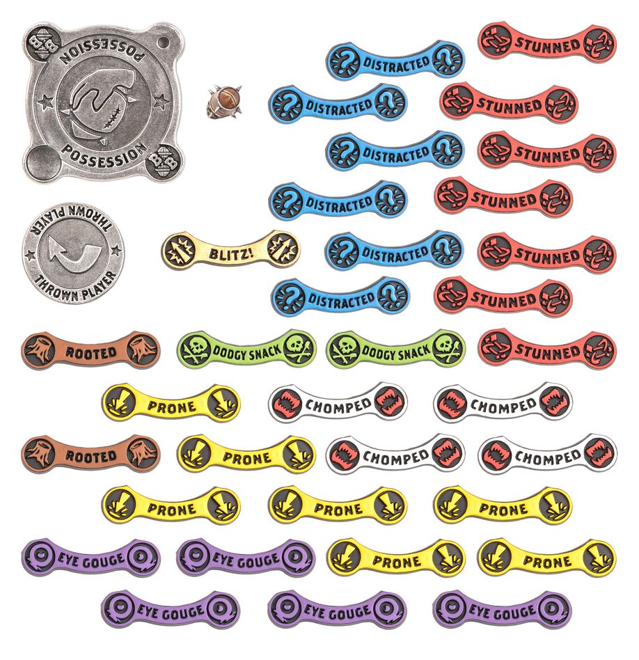 Blood Bowl: Fichas de juego oficiales