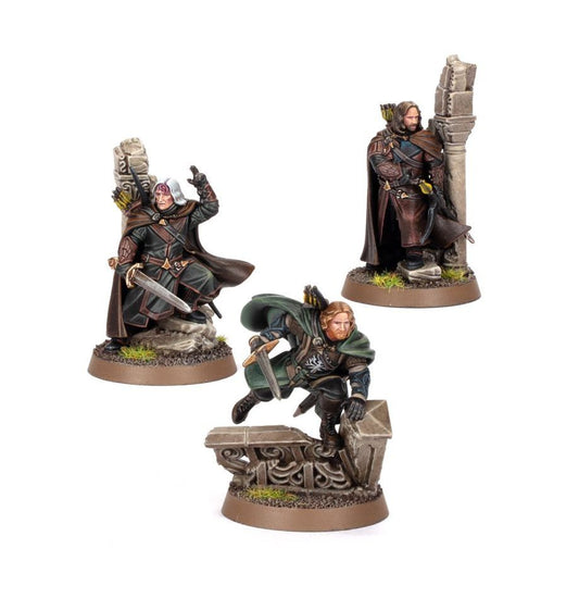 Faramir, Madril y Damrod, Montaraces de Ithilien