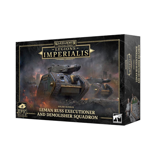 Escuadrón de Tanques Leman Russ Executioner y Demolisher