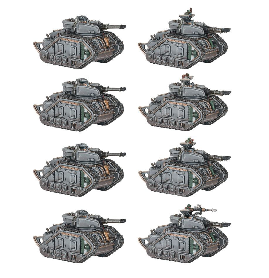 Escuadrón de Leman Russ Exterminator y Annihilator