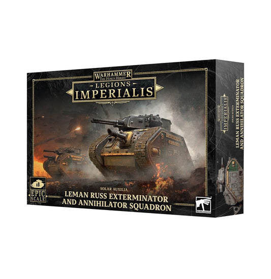 Escuadrón de Leman Russ Exterminator y Annihilator