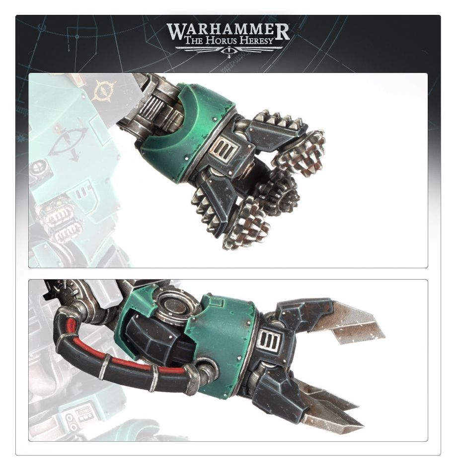 Marco de Armas de Combate del Dreadnought de Asedio Leviathan